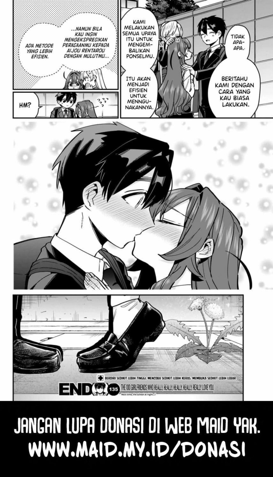 Kimi no Koto ga Dai Dai Dai Dai Daisuki na 100-ri no Kanojo chapter 135